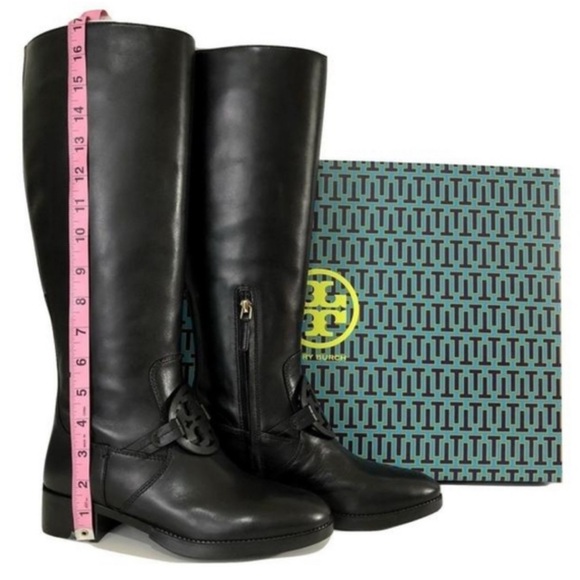 Women's Black Riding Boots - Picture 8 of 8